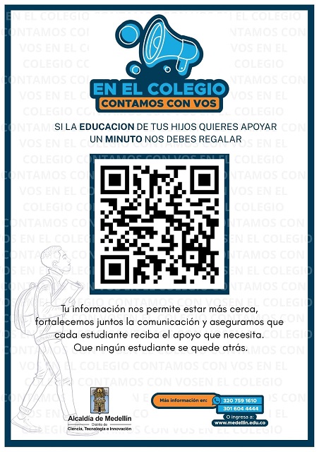 Actualización de la base de datos de nuestra comunidad educativa.
Formulario SIMAT